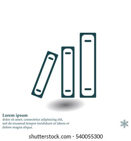 Archive folders vector icon