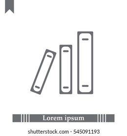 Archive folders vector icon