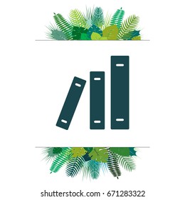 Archive folders vector icon