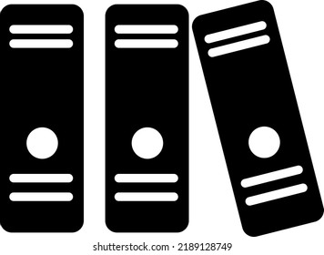 Archive folders vector icon illustration on white background..eps
