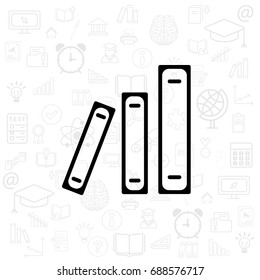 Archive folders vector icon. vector illustration