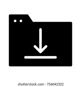  archive glyph icon