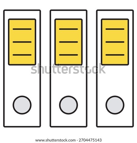 Archive Icon, Document Archive, Historical Records, Data Repository, File Storage, illustration, vector
