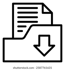 Archive Icon Element For Design