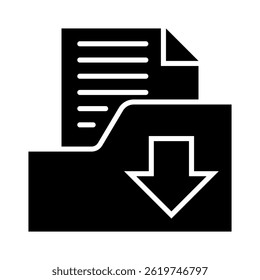 Archive Icon Element For Design