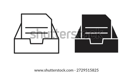 Archive icon. filled flat sign for mobile concept and web design