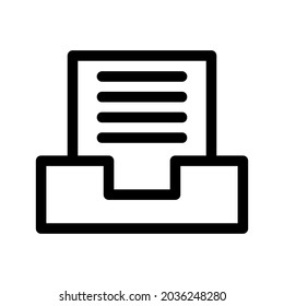 archive icon or logo isolated sign symbol vector illustration - high quality black style vector icons
