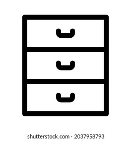 archive icon or logo isolated sign symbol vector illustration - high quality black style vector icons
