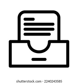 archive icon or logo isolated sign symbol vector illustration - high quality black style vector icons
