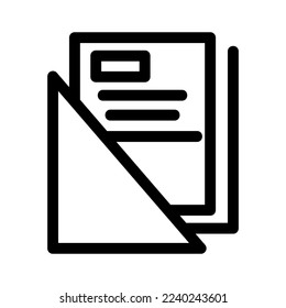 icono de archivo o logotipo símbolo de signo aislado ilustración vectorial - iconos vectoriales de estilo negro de alta calidad

