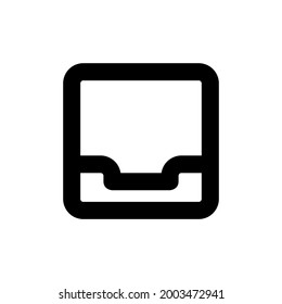 archive icon or logo and  Vector illustration isolated on a white background. Premium quality for mobile apps, user interface, presentation, and website. pixel perfect icon