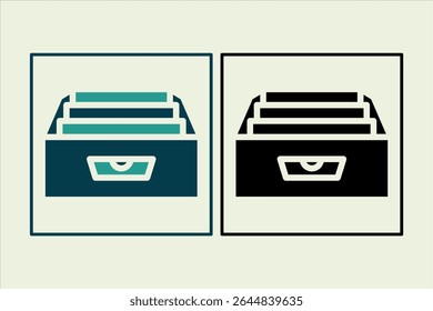 Ícone de arquivo. ícone relacionado aos elementos da IU. adequado para o site, aplicativo, interfaces do usuário, elemento, imprimível etc. estilo de ícone sólido. design de vetor simples editável