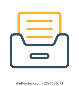Icono de archivo. inicio de sesión para concepto móvil y diseño web. ilustración vectorial