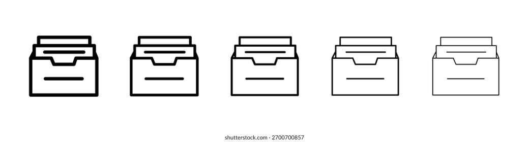 Ícone de arquivo Ilustração de arte vetorial