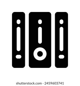 Icono de Archivar. Icono de glifo de Vector para tu Sitio web, móvil, presentación y diseño de logotipo.