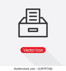 Archive Icon Vector Illustration Eps10