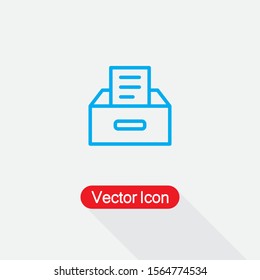 Archive Icon Vector Illustration Eps10