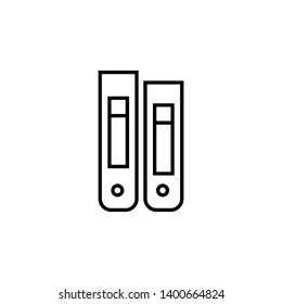 Archive icon vector. Archive outline style design. Archives vector illustration for graphic design. Archives symbol. Binders vector icon