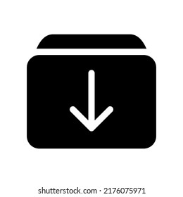 Archive Icon Vector Symbol Design Illustration