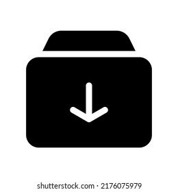 Archive Icon Vector Symbol Design Illustration