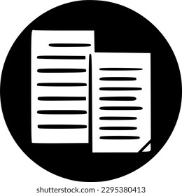 Ilustración de diseño de símbolo vector de icono de archivo