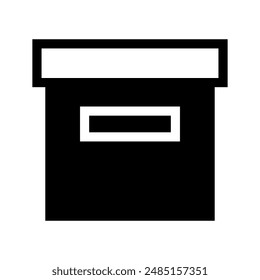 Ilustración de diseño de símbolos de Vector de iconos de Archivar