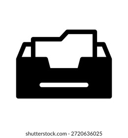 Archive Icon Vector Symbol Design Illustration