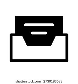Ilustração de design de símbolo de vetor de ícone de arquivo