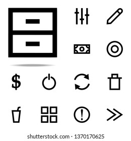 Archive icon. web icons universal set for web and mobile