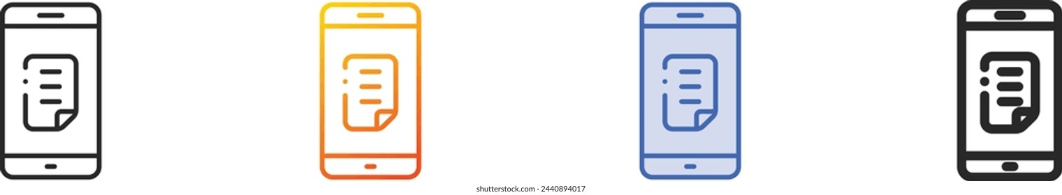 archive icon.Thin Linear, Gradient, Blue Stroke and bold Style Design Isolated On White Background