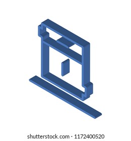 Archive isometric left top view 3D icon