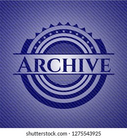 Archive jean background