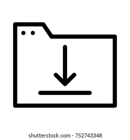 archive line icon