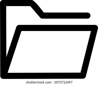 Archive Outline Vector Icon Design
