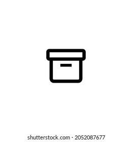 Archive Package symbol simple icon perfect illustration