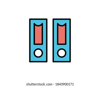 Icono de línea premium de archivo. Pictograma sencillo de alta calidad. Iconos modernos de estilo de contorno. Ilustración vectorial de trazo sobre un fondo blanco. 
