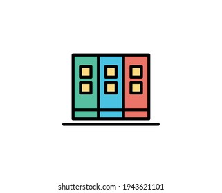 Archive premium line icon. Simple high quality pictogram. Modern outline style icons. Stroke vector illustration on a white background. 