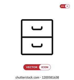 Archive vector icon