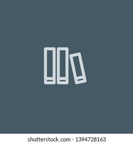 Archive vector icon. Archive concept stroke symbol design. Thin graphic elements vector illustration, outline pattern for your web site design, logo, UI. EPS 10.