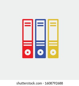 Archive vector icon illustration for office