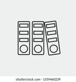 Archive vector icon illustration sign