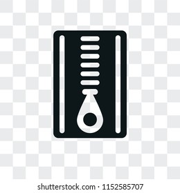 Archive vector icon isolated on transparent background, Archive logo concept