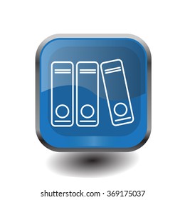 Archives folder line icon