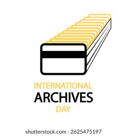 Arquiva documentos internacionais da Cell, ilustração de arte vetorial.