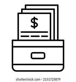 Archives vector icon. Can be used for printing, mobile and web applications.