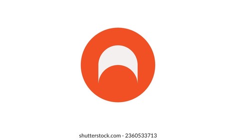 Archway, logo de criptodivisa ARCH en un fondo aislado con espacio de copia. Ilustración vectorial 3d de Archway, concepto de diseño de banner de icono ARCH Token.