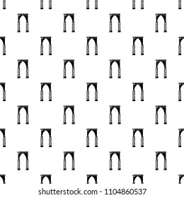 Archway construction icon. Simple illustration of archway construction vector icon for web