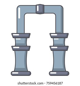 Archway icon. Cartoon illustration of archway vector icon for web