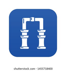 Archway icon. Simple illustration of archway vector icon for web