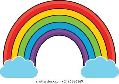 Arco iris para niños Diseño